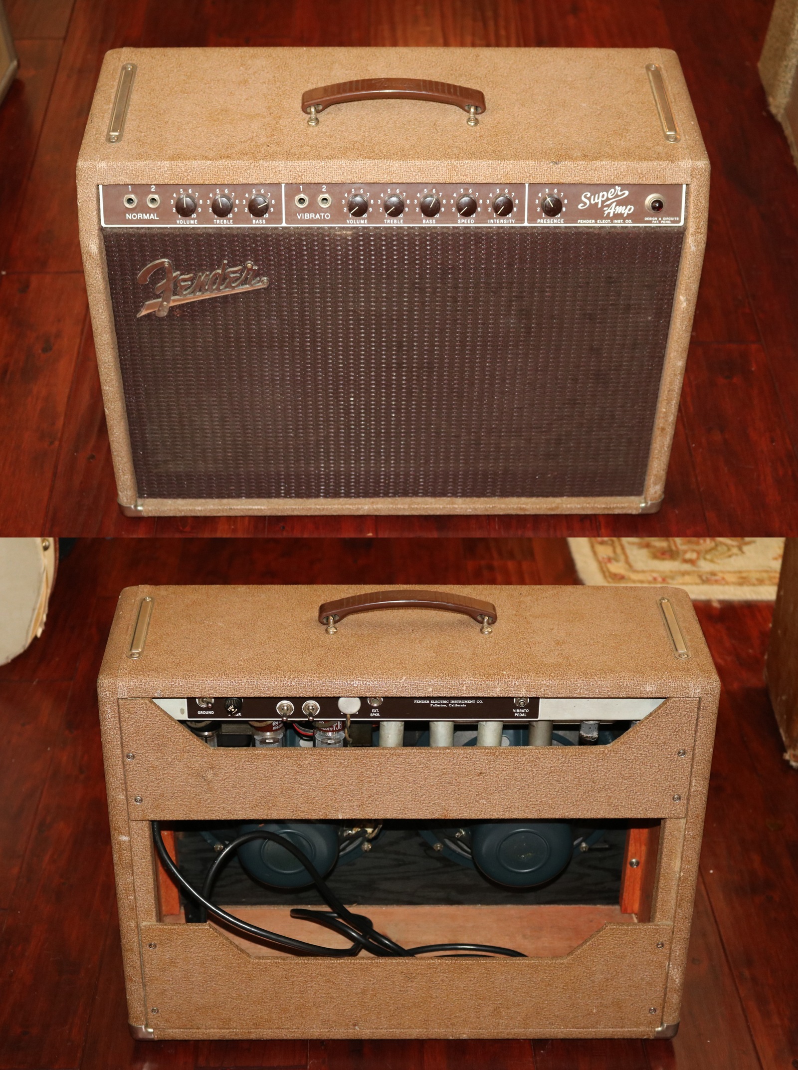 1960 fender super amp