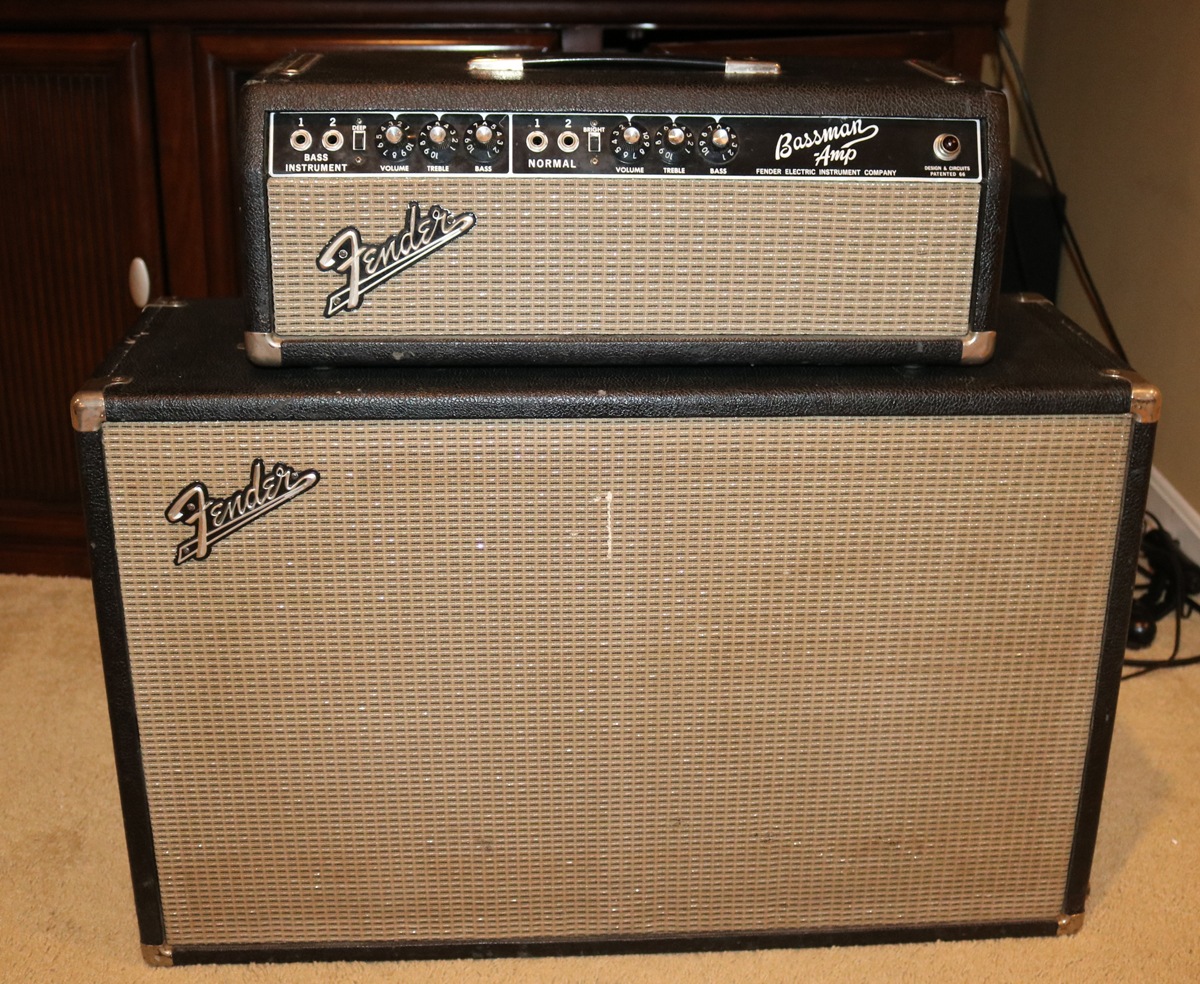 1964 fender bassman amp