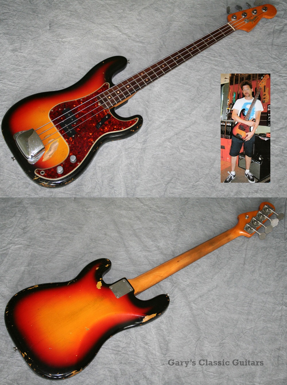 1965 Fender Precision Bass Feb0259 Garys Classic Guitars And Vintage