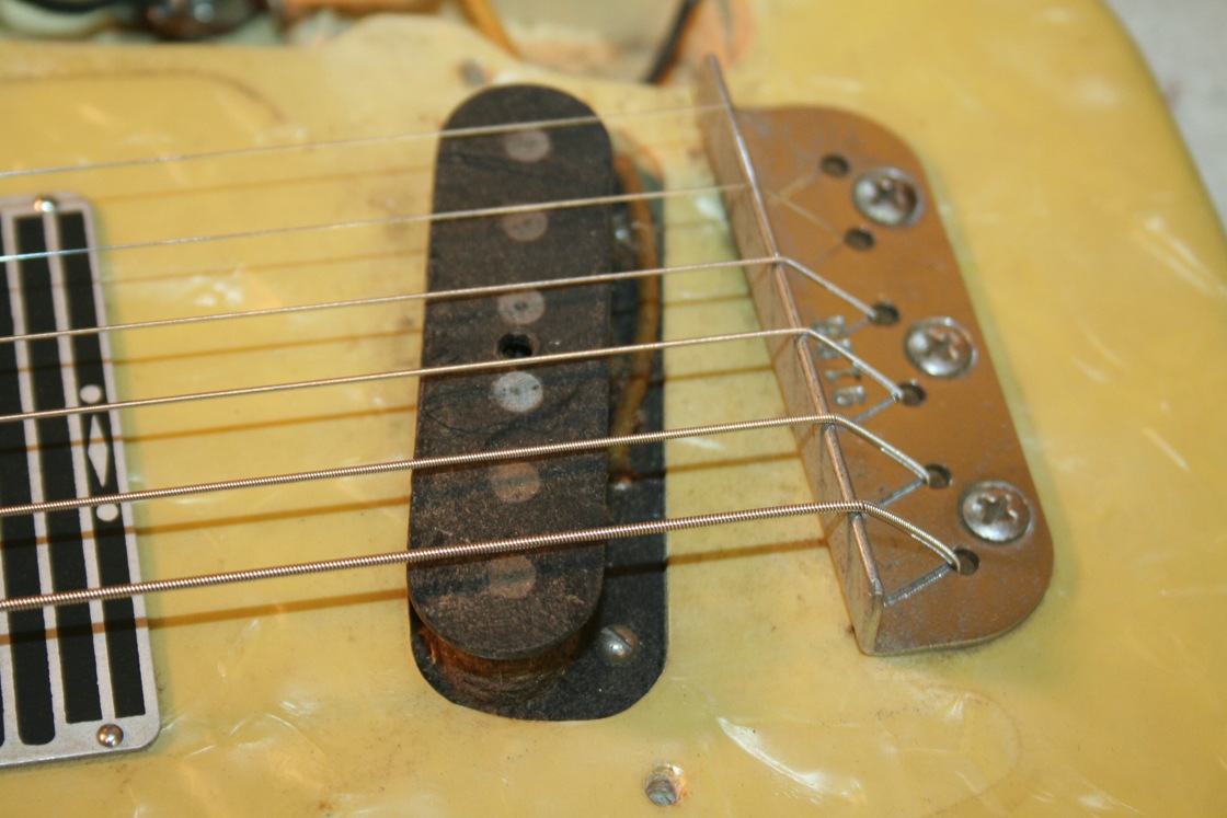 pickups used in early fender lap steel guitars