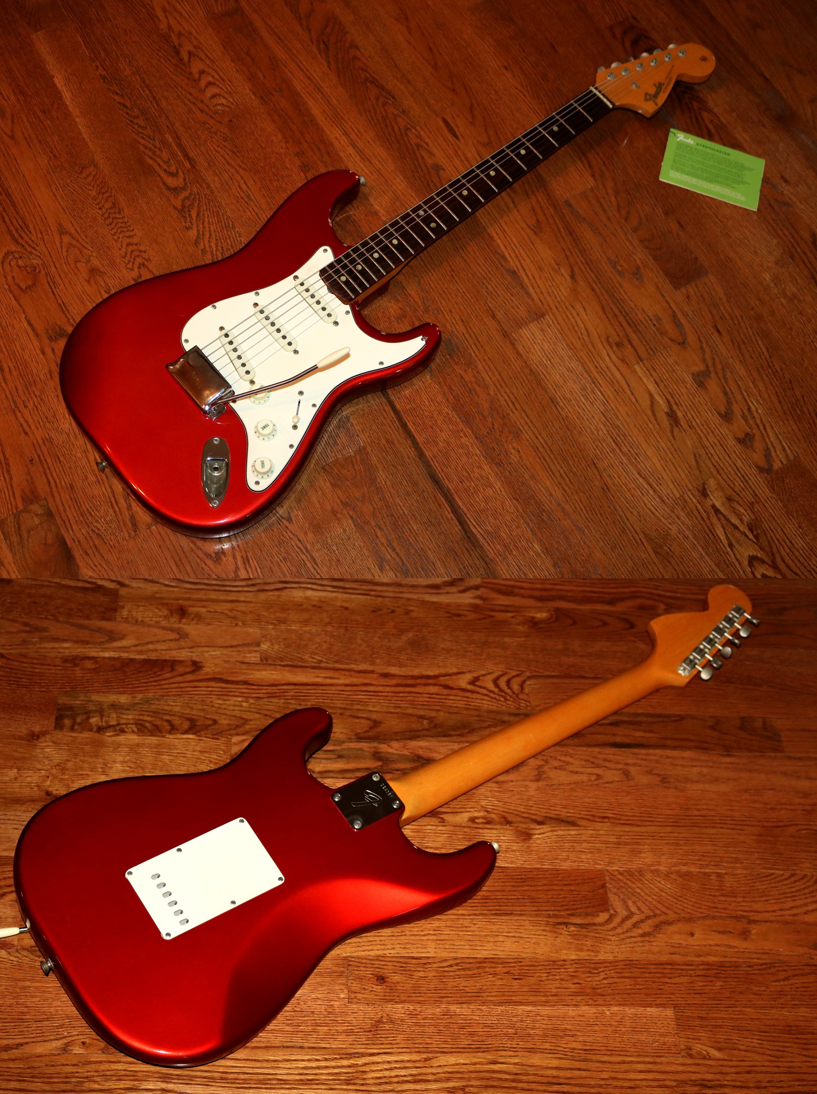 1966 fender stratocaster candy apple red