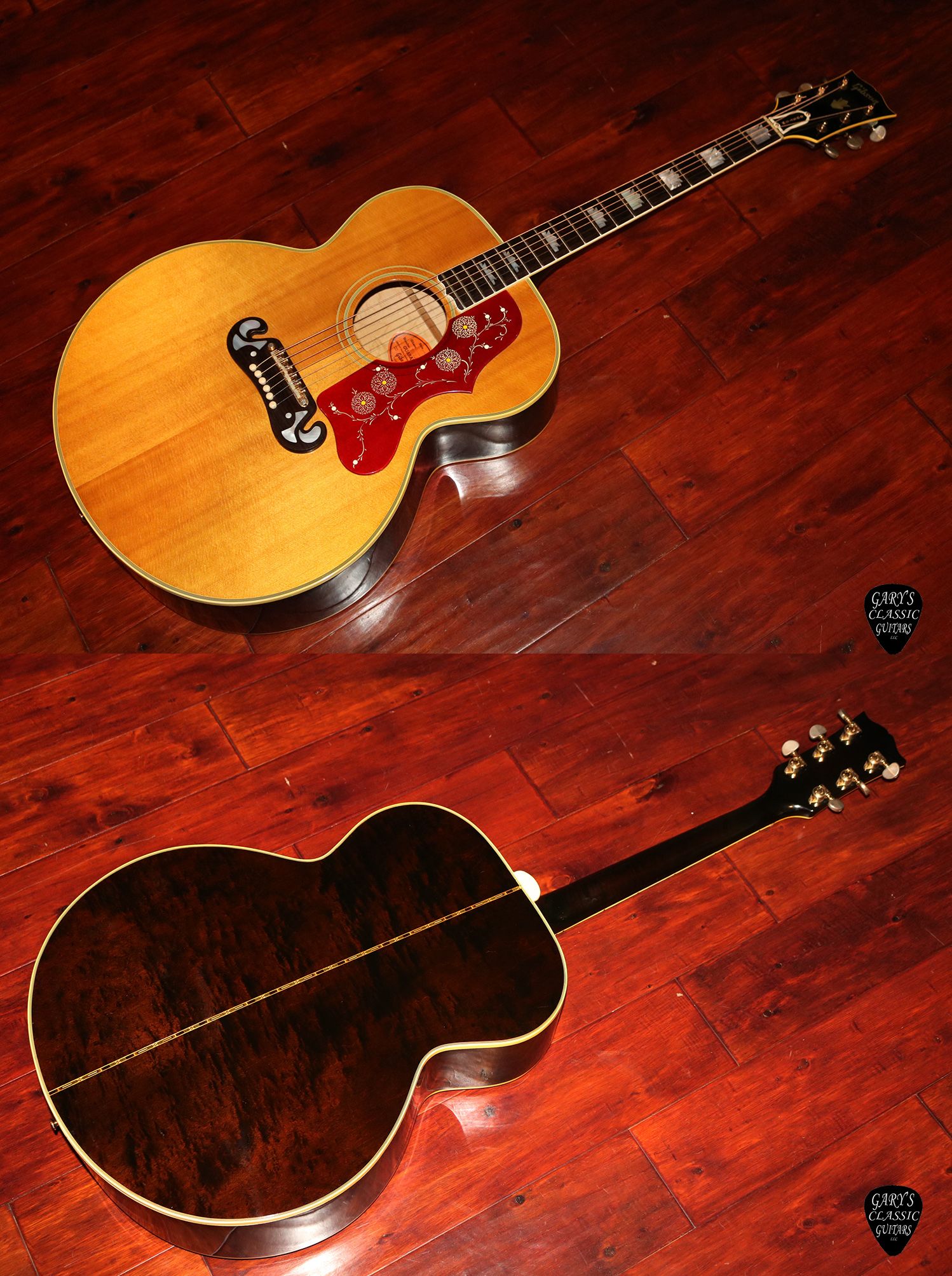 1968 Gibson J-200 N, Rare blonde finish | Garys Classic Guitars