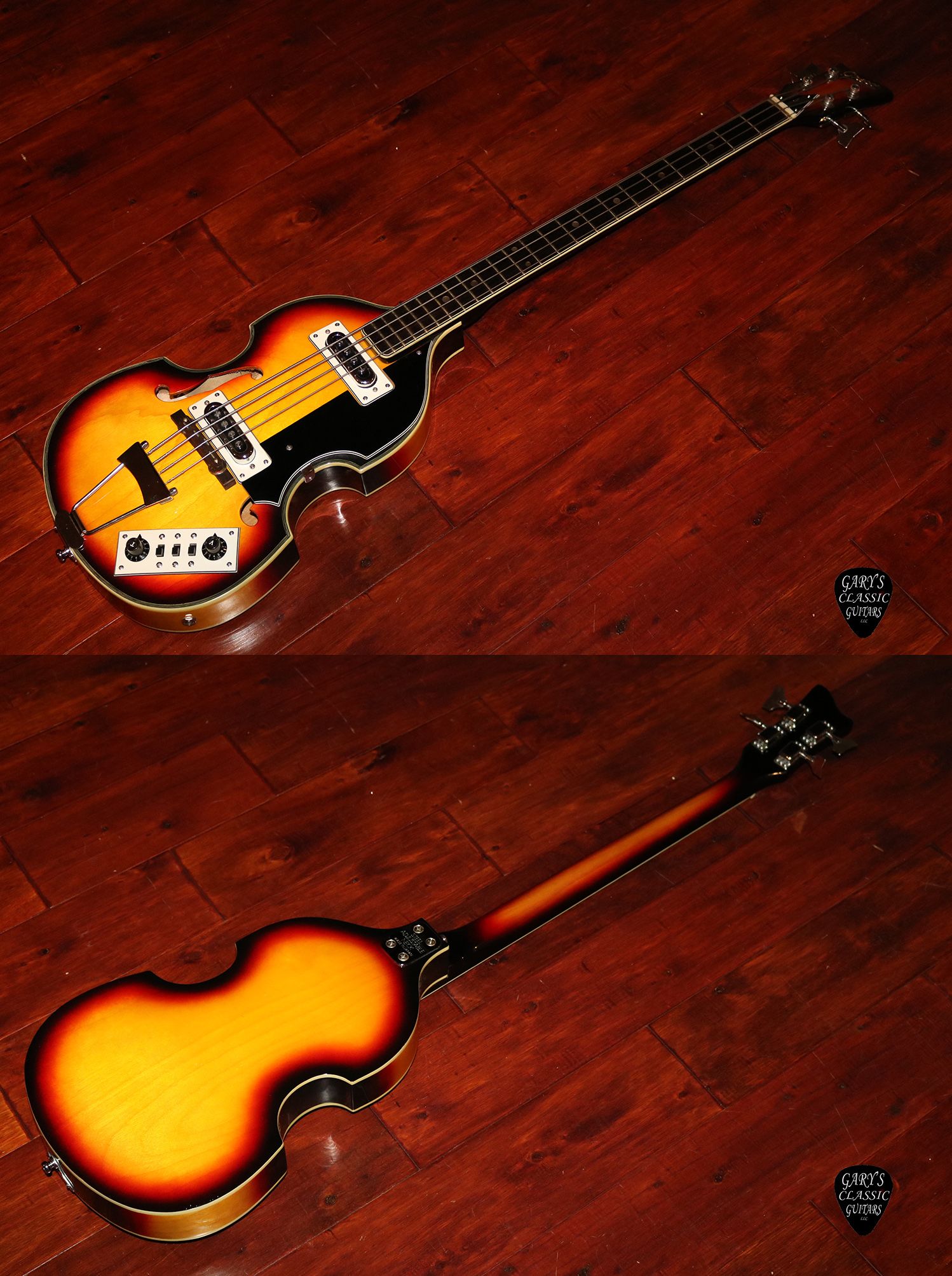 Circa 1960's Greco Violin Bass | Garys Classic Guitars & Vintage