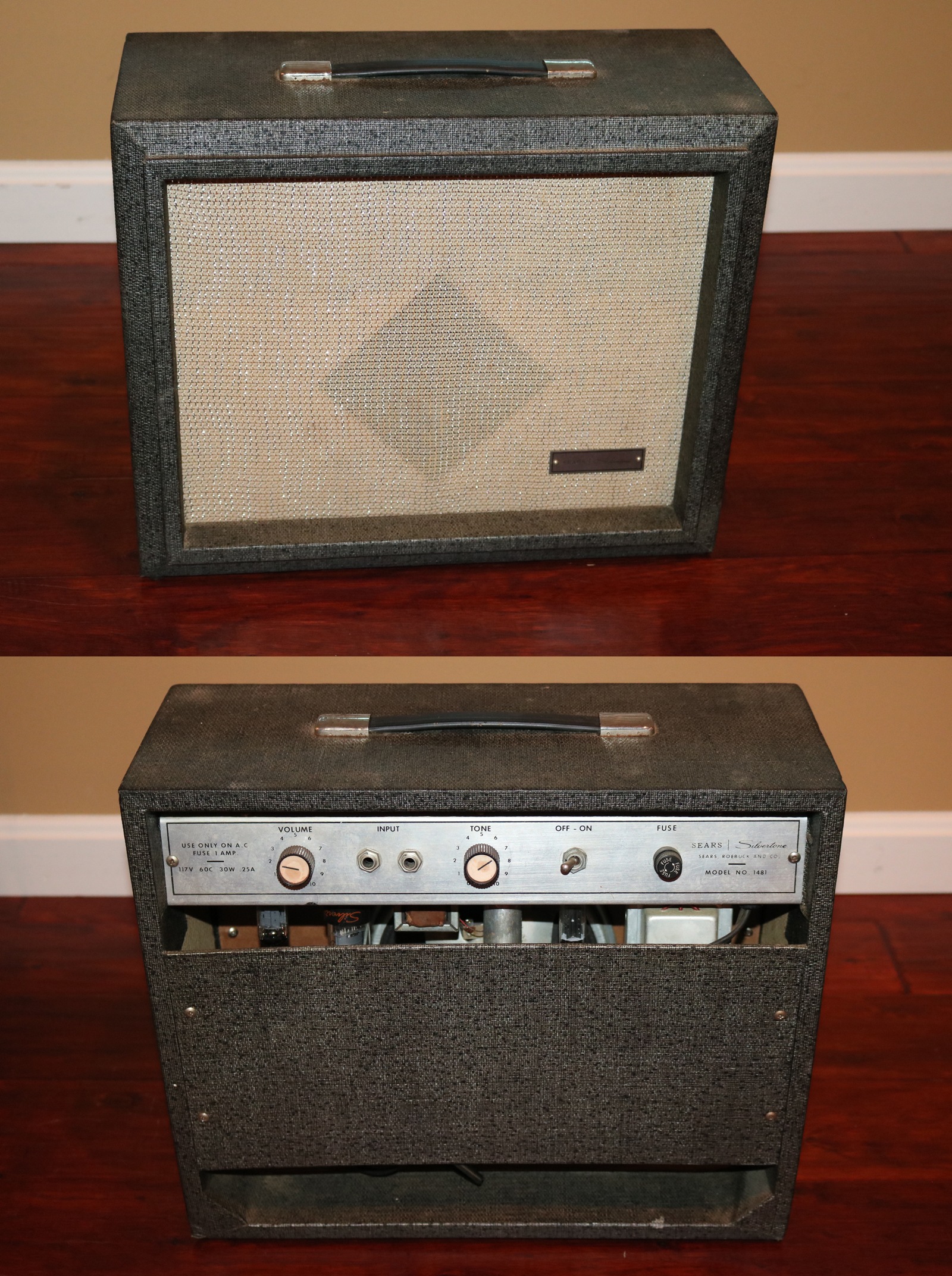 silvertone amp